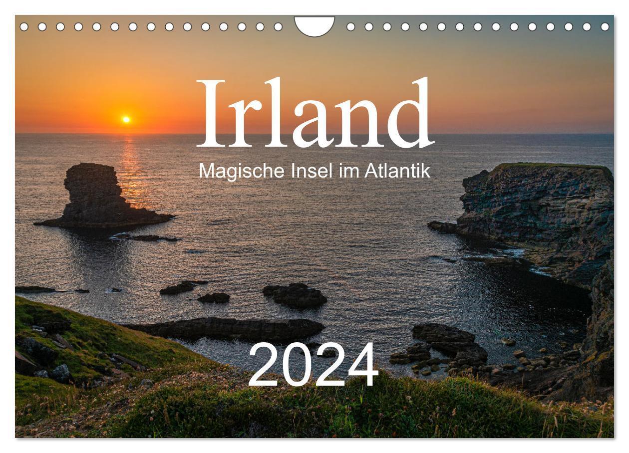 Cover: 9783675712218 | Irland - Magische Insel im Atlantik 2024 (Wandkalender 2024 DIN A4...