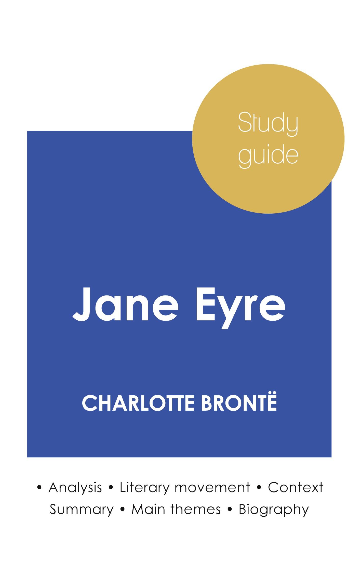 Cover: 9782759307050 | Study guide Jane Eyre by Charlotte Brontë (in-depth literary...