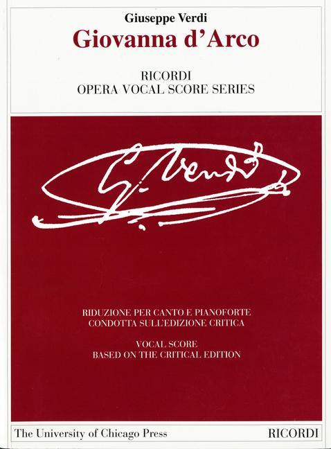 Cover: 9788875928841 | Giovanna D'Arco | Giuseppe Verdi | Taschenbuch | Klavierauszug | 2013