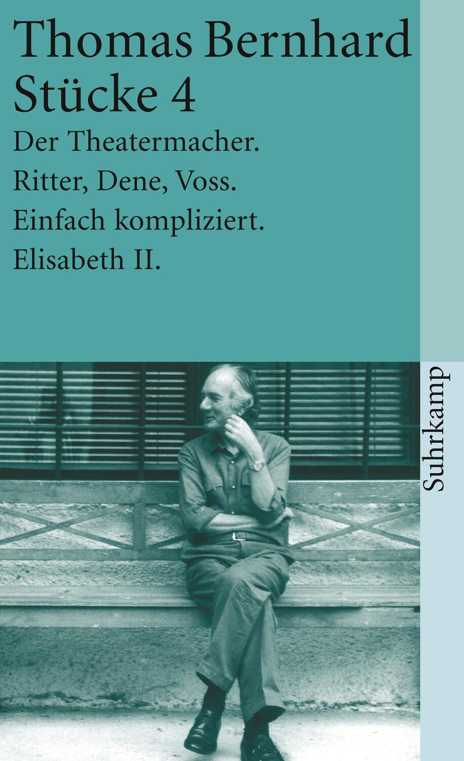 Cover: 9783518380543 | Stücke IV | Thomas Bernhard | Taschenbuch | Deutsch | 2011 | Suhrkamp