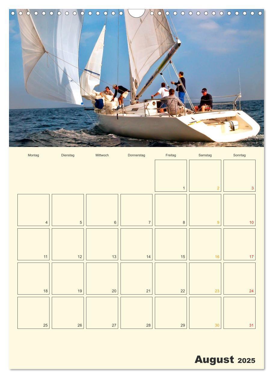 Bild: 9783457005620 | Segeln, unser Jahresplaner (Wandkalender 2025 DIN A3 hoch),...