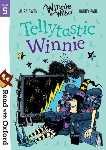 Cover: 9780192769152 | Read with Oxford: Stage 5: Winnie and Wilbur: Tellytastic Winnie