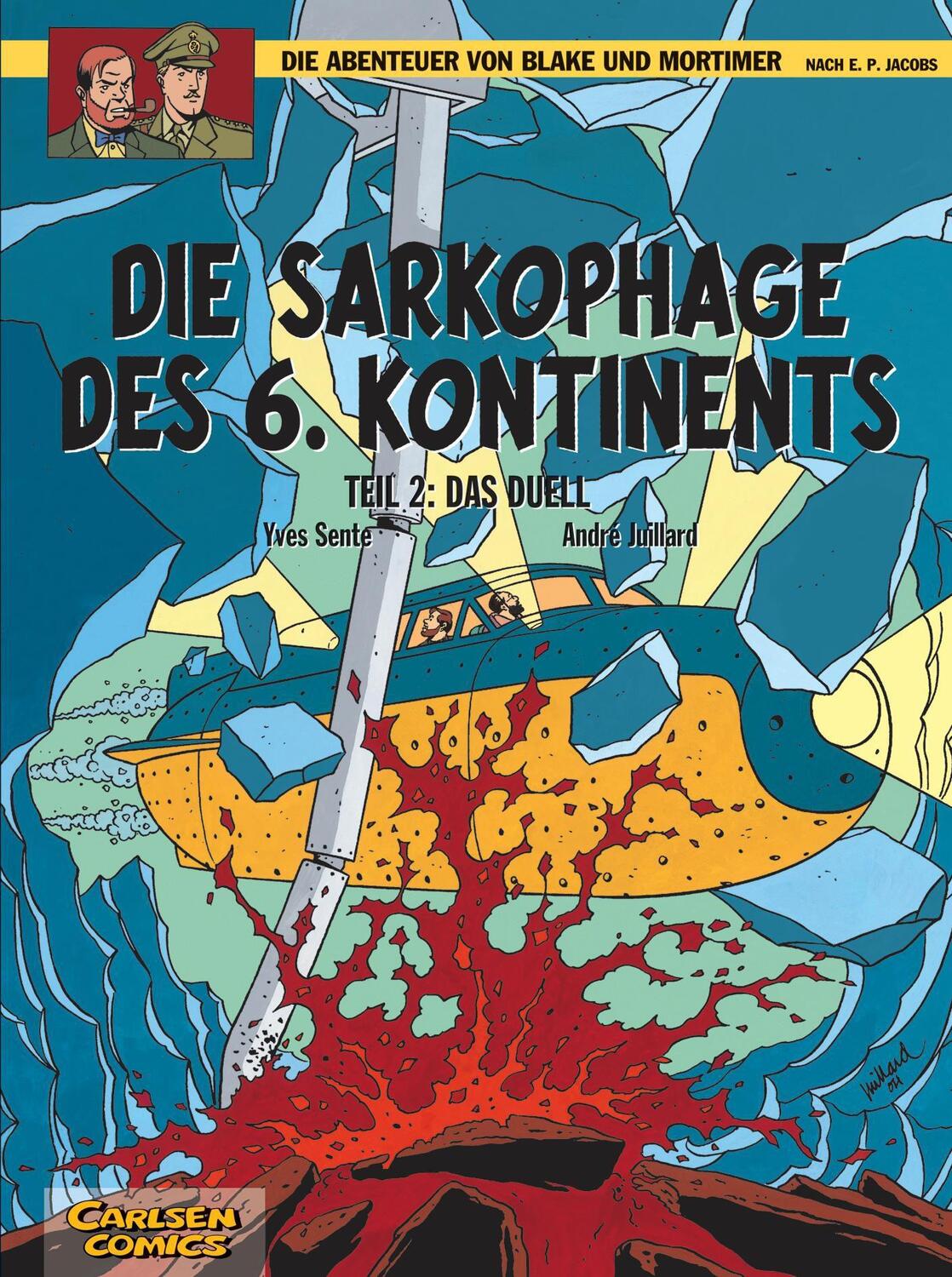 Cover: 9783551019943 | Blake und Mortimer 14: Die Sarkophage des 6. Kontinents, Teil 2 | Buch