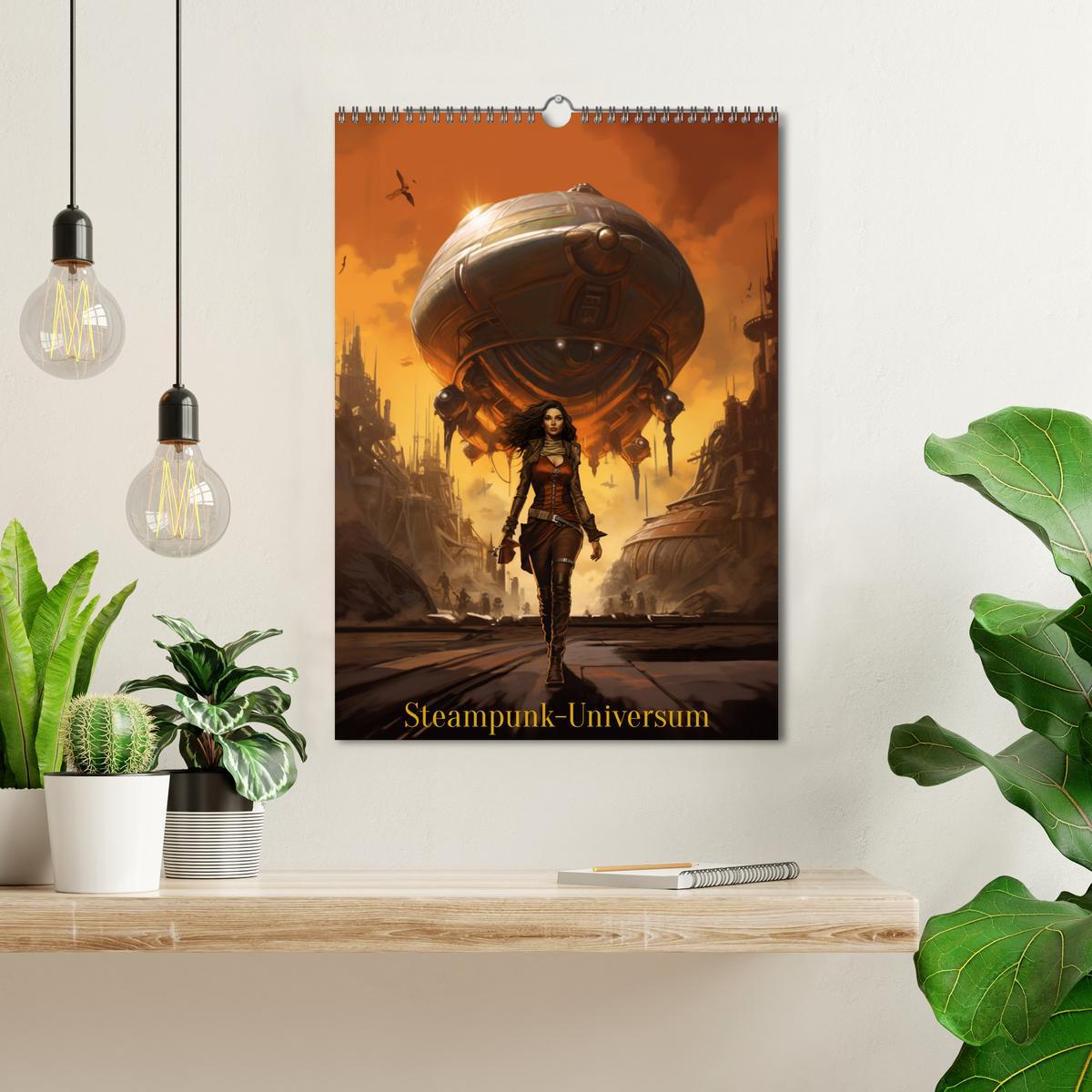 Bild: 9783435853854 | Steampunk-Universum (Wandkalender 2025 DIN A3 hoch), CALVENDO...