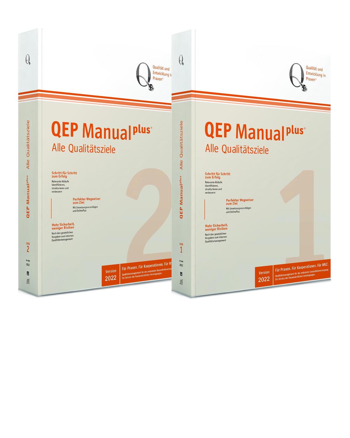 Cover: 9783769136784 | QEP® Manual | Für Praxen. Für Kooperationen. Für MVZ. | Bundle | 2022