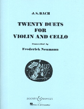 Cover: 9790051102136 | Duets For Violin &amp; Cello | Johann Sebastian Bach | Buch