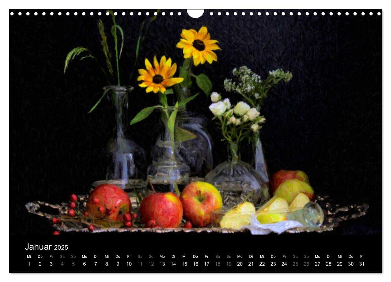 Bild: 9783435658497 | Neue alte Stillleben (Wandkalender 2025 DIN A3 quer), CALVENDO...