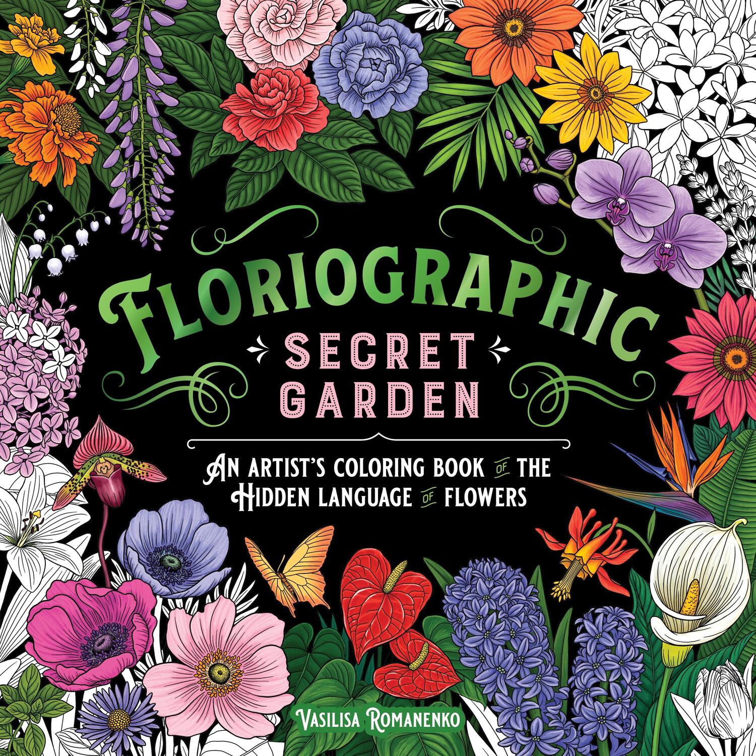 Cover: 9781250334848 | Floriographic: Secret Garden | Vasilisa Romanenko | Taschenbuch | 2024