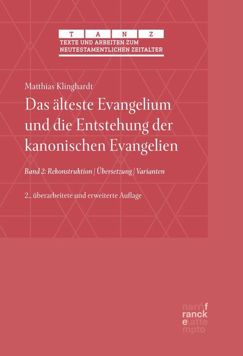 Cover: 9783772087417 | Das älteste Evangelium und die Entstehung der kanonischen Evangelien