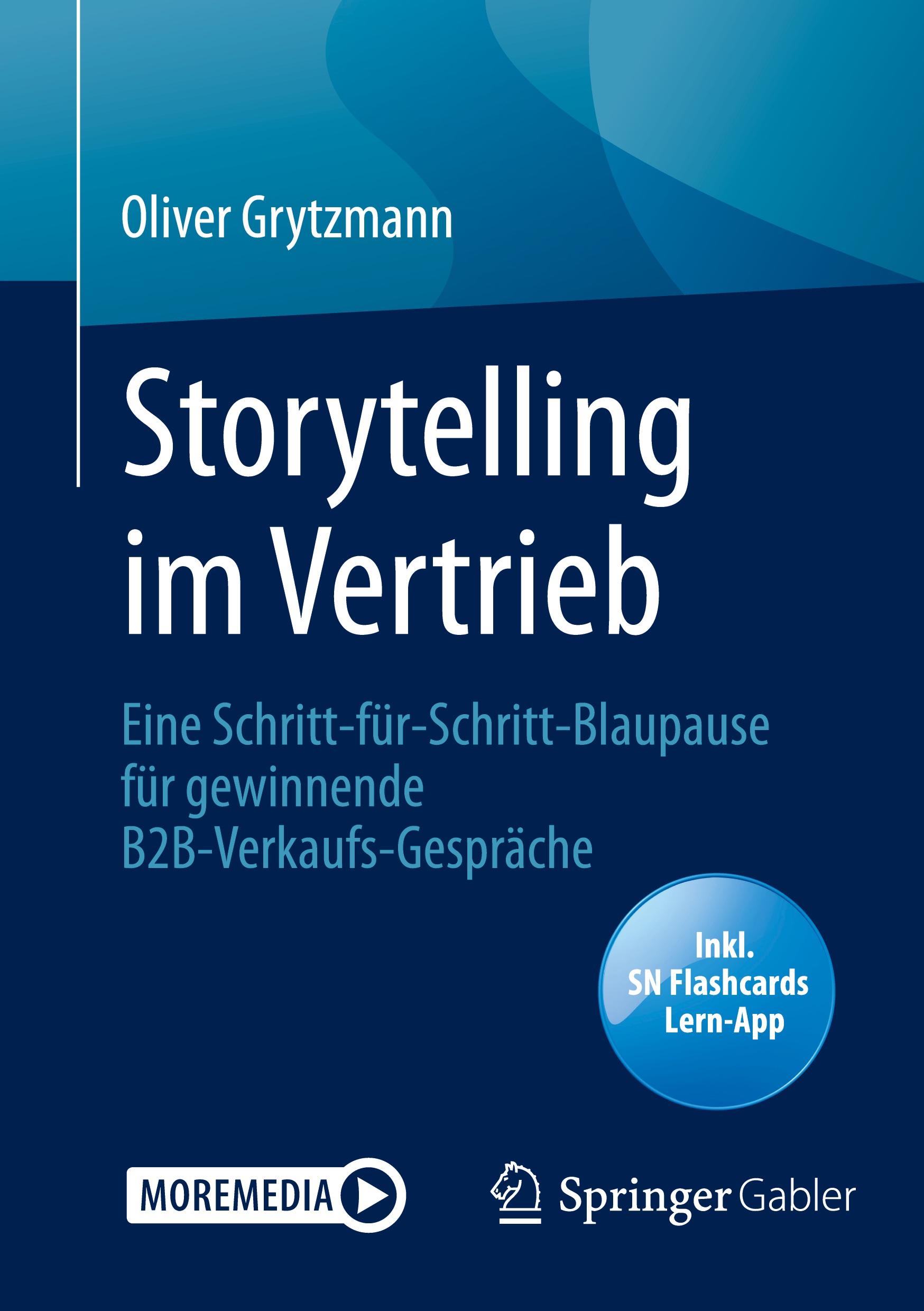 Cover: 9783658279721 | Storytelling im Vertrieb | Oliver Grytzmann | Bundle | 1 Taschenbuch