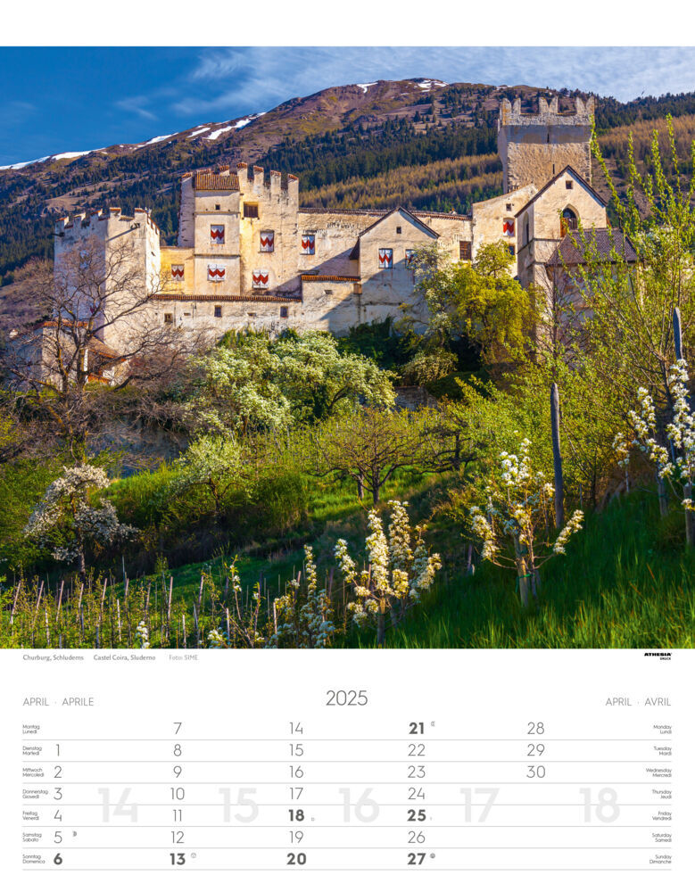 Bild: 9788868397401 | Südtirol Kalender 2025 | Alto Adige - South Tyrol | Verlag | Kalender