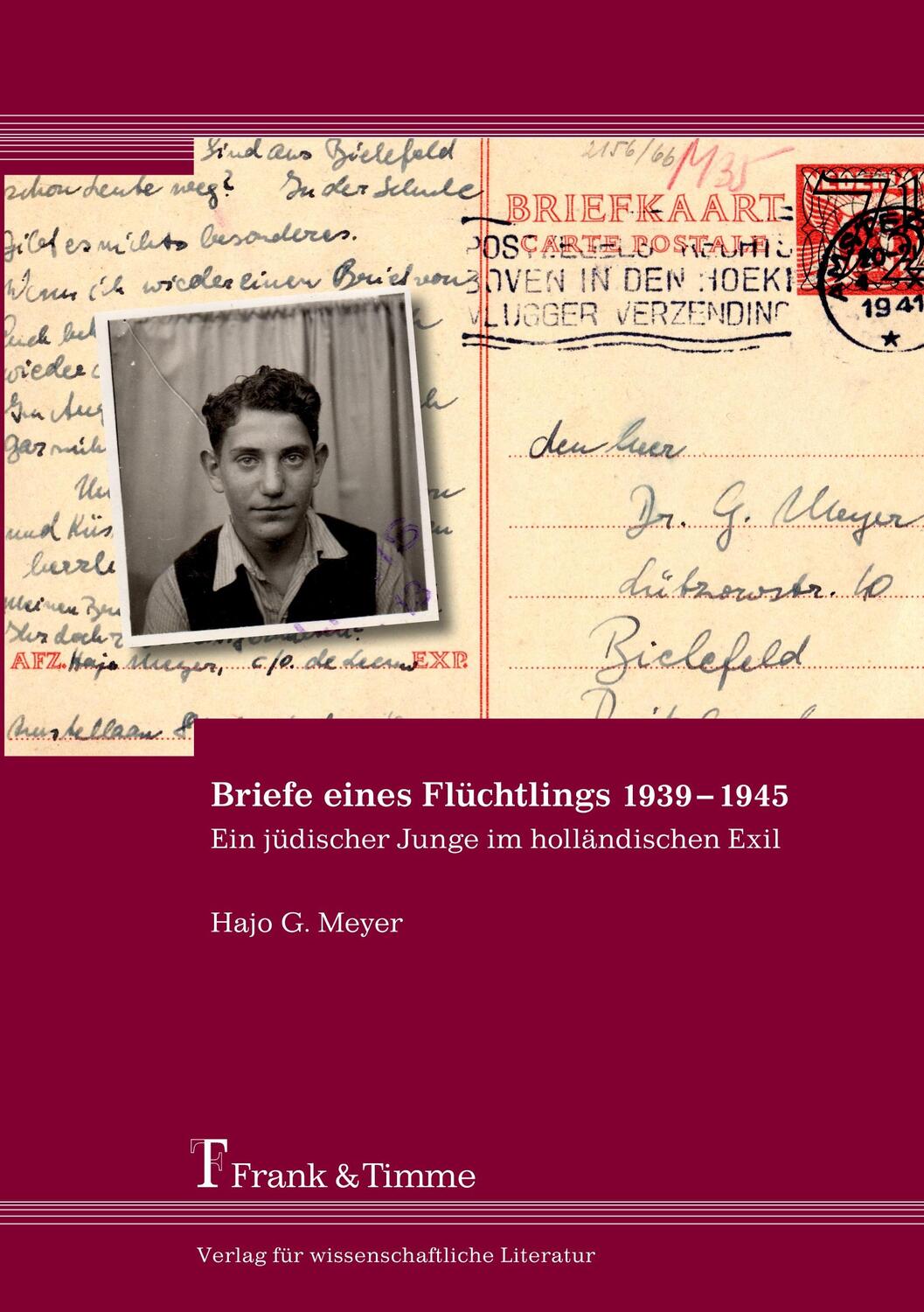 Cover: 9783865965387 | Briefe eines Flüchtlings 1939¿1945 | Hajo G. Meyer | Taschenbuch