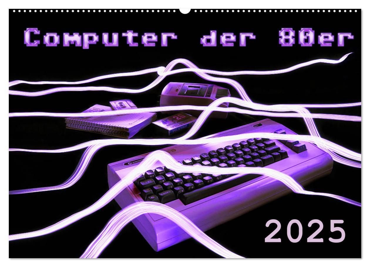 Cover: 9783435385454 | Computer der 80er (Wandkalender 2025 DIN A2 quer), CALVENDO...