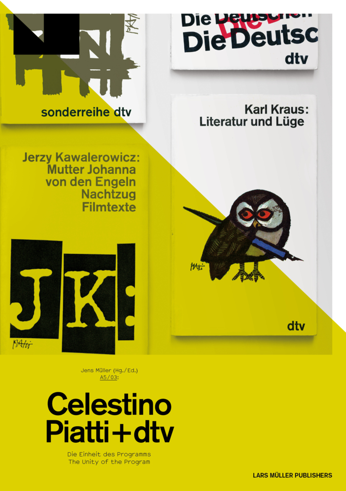 Cover: 9783037781784 | A5/03: Celestino Piatti und dtv | Jens Müller | Taschenbuch | Deutsch