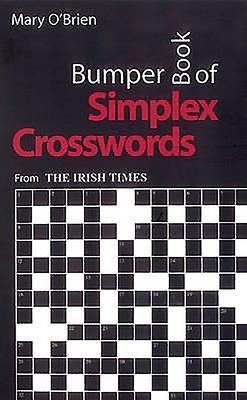 Cover: 9780717143849 | Bumper Book of Simplex Crosswords | From The Irish Times | O'Brien