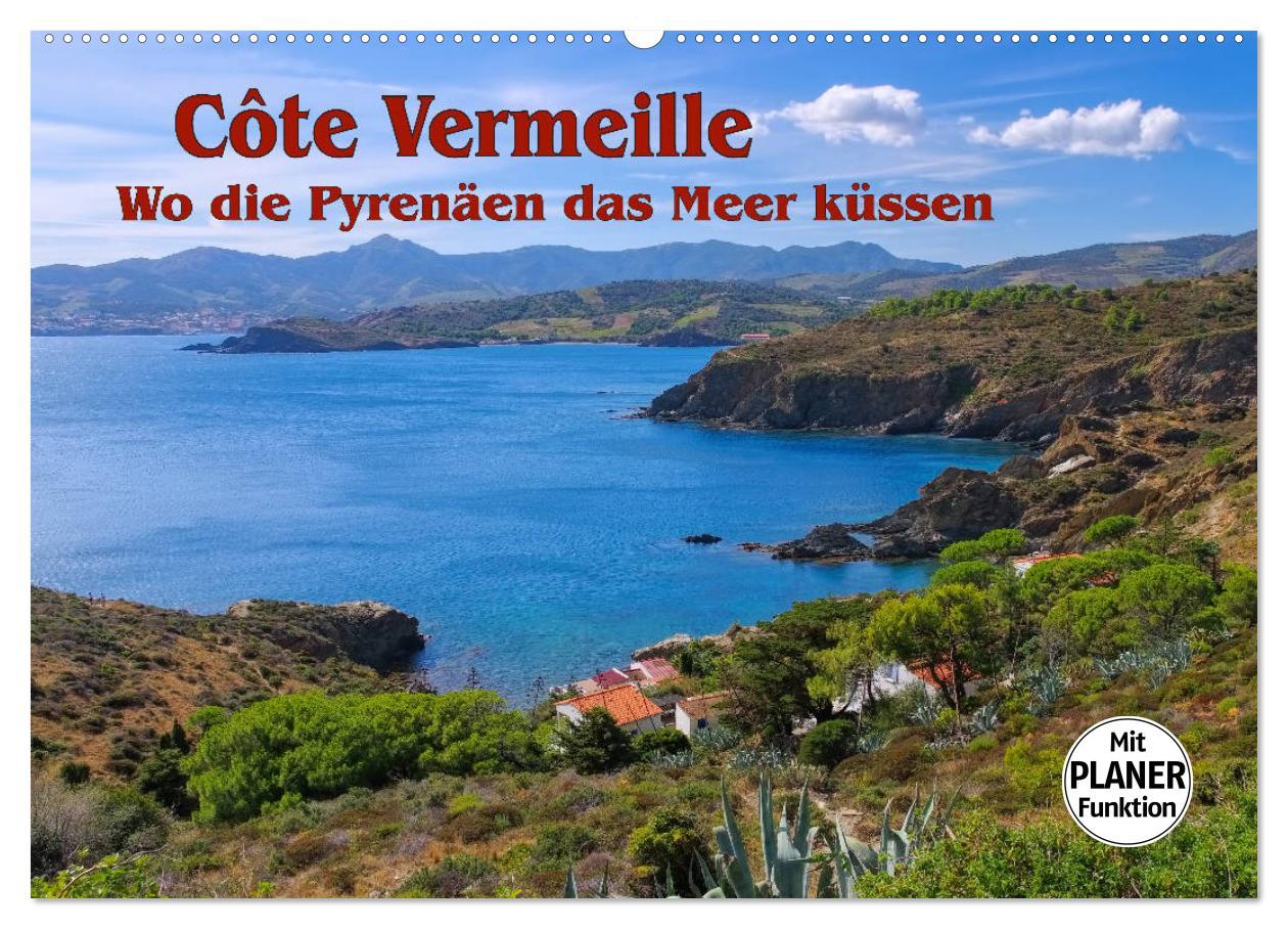 Cover: 9783435394289 | Cote Vermeille - Wo die Pyrenäen das Meer küssen (Wandkalender 2025...