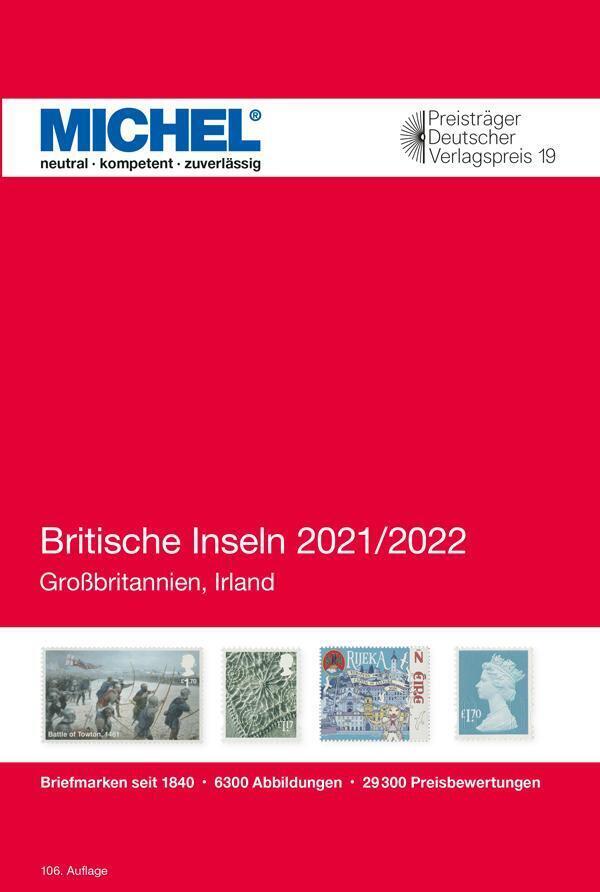Cover: 9783954023639 | Britische Inseln 2021/2022 | Europa Teil 13 | Michel | Buch | Deutsch