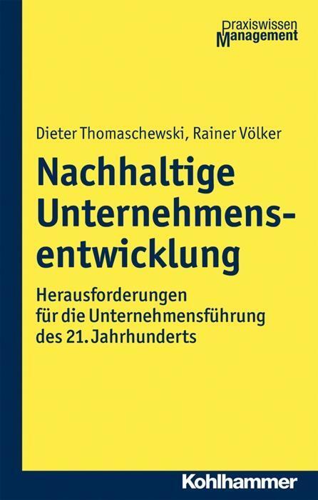 Cover: 9783170296602 | Nachhaltige Unternehmensentwicklung | Buch | 301 S. | Deutsch | 2016