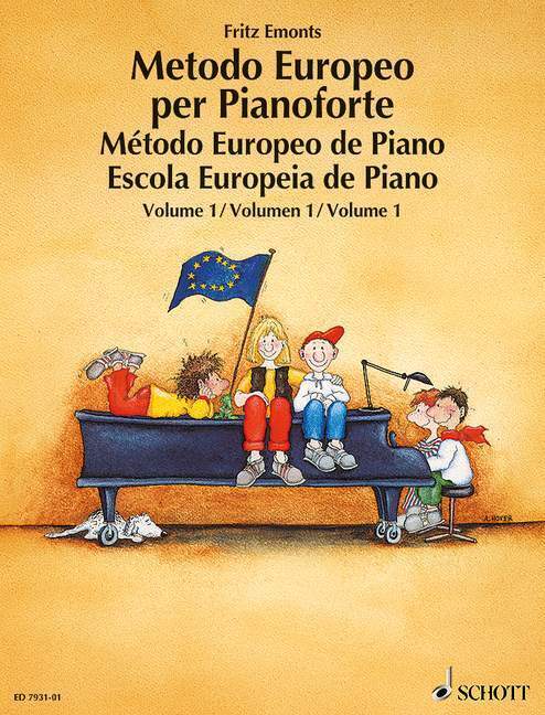 Cover: 9783795753245 | Europäische Klavierschule. Metodo Europeo per Pianoforte. Método...
