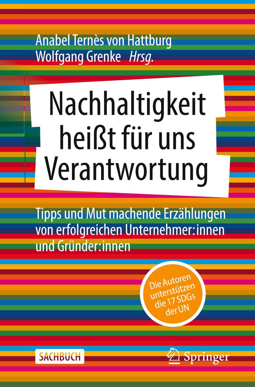 Cover: 9783658400217 | Nachhaltigkeit heißt für uns Verantwortung | Wolfgang Grenke (u. a.)