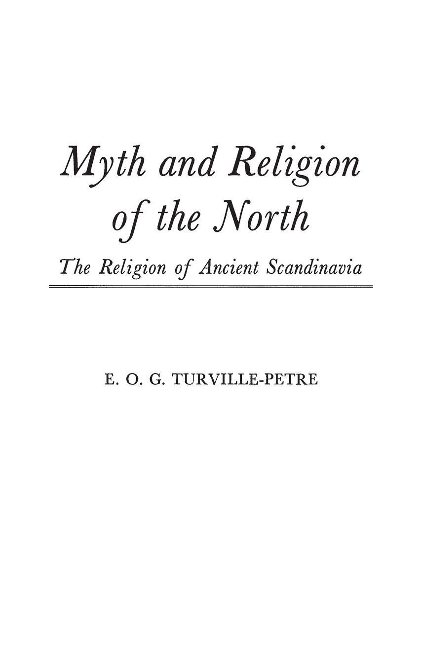 Cover: 9780837174204 | Myth and Religion of the North | The Religion of Ancient Scandinavia