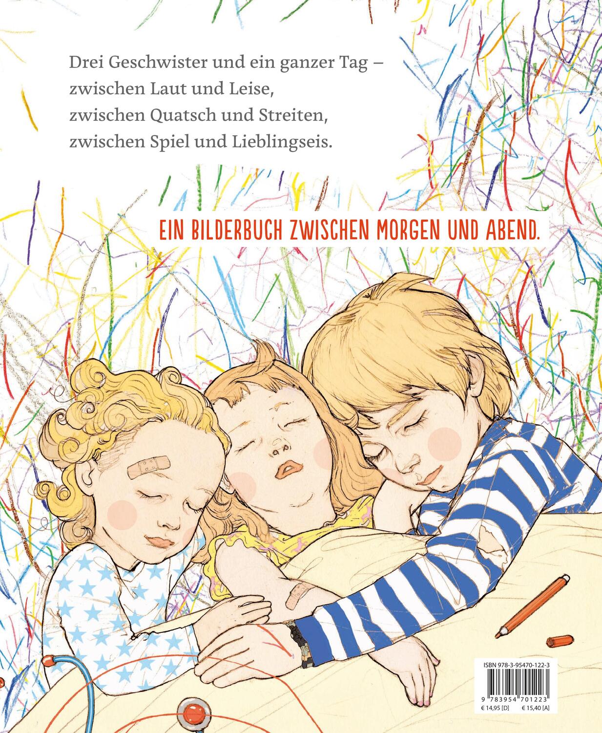 Rückseite: 9783954701223 | 3 Kinder und ein Tag | Tanja Székessy | Buch | 40 S. | Deutsch | 2015