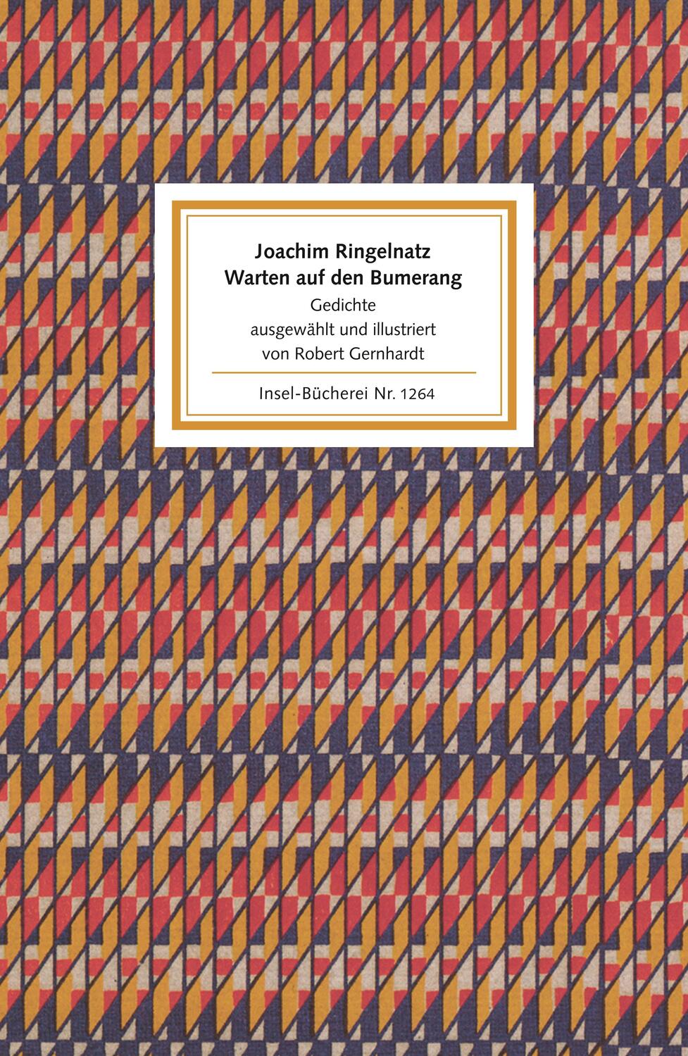 Cover: 9783458192640 | Warten auf den Bumerang | Joachim Ringelnatz | Buch | Insel-Bücherei