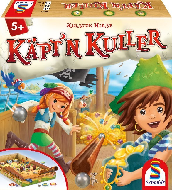 Cover: 4001504406110 | Käpt'n Kuller (Kinderspiel) | Kirsten Hiese | Spiel | In Spielebox