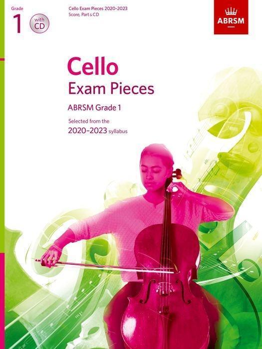 Cover: 9781786012333 | Cello Exam Pieces 2020-2023, ABRSM Grade 1, Score, Part & CD | ABRSM