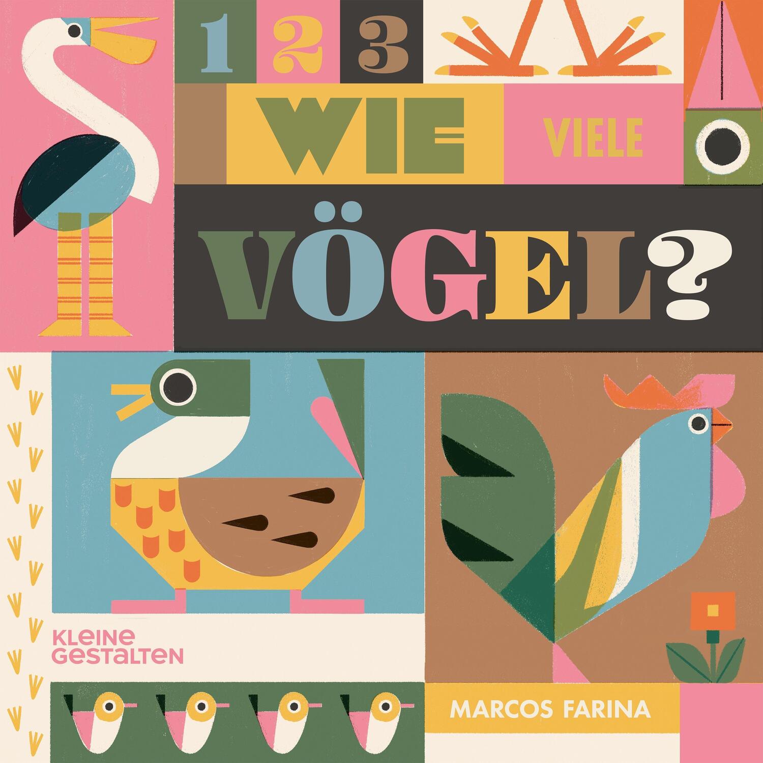 Cover: 9783967047455 | 1 2 3 Wie viele Vögel? | Marcos Farina | Buch | 24 S. | Deutsch | 2023