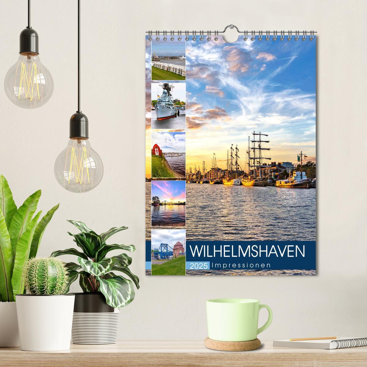 Bild: 9783435969678 | Wilhelmshaven Impressionen (Wandkalender 2025 DIN A4 hoch),...