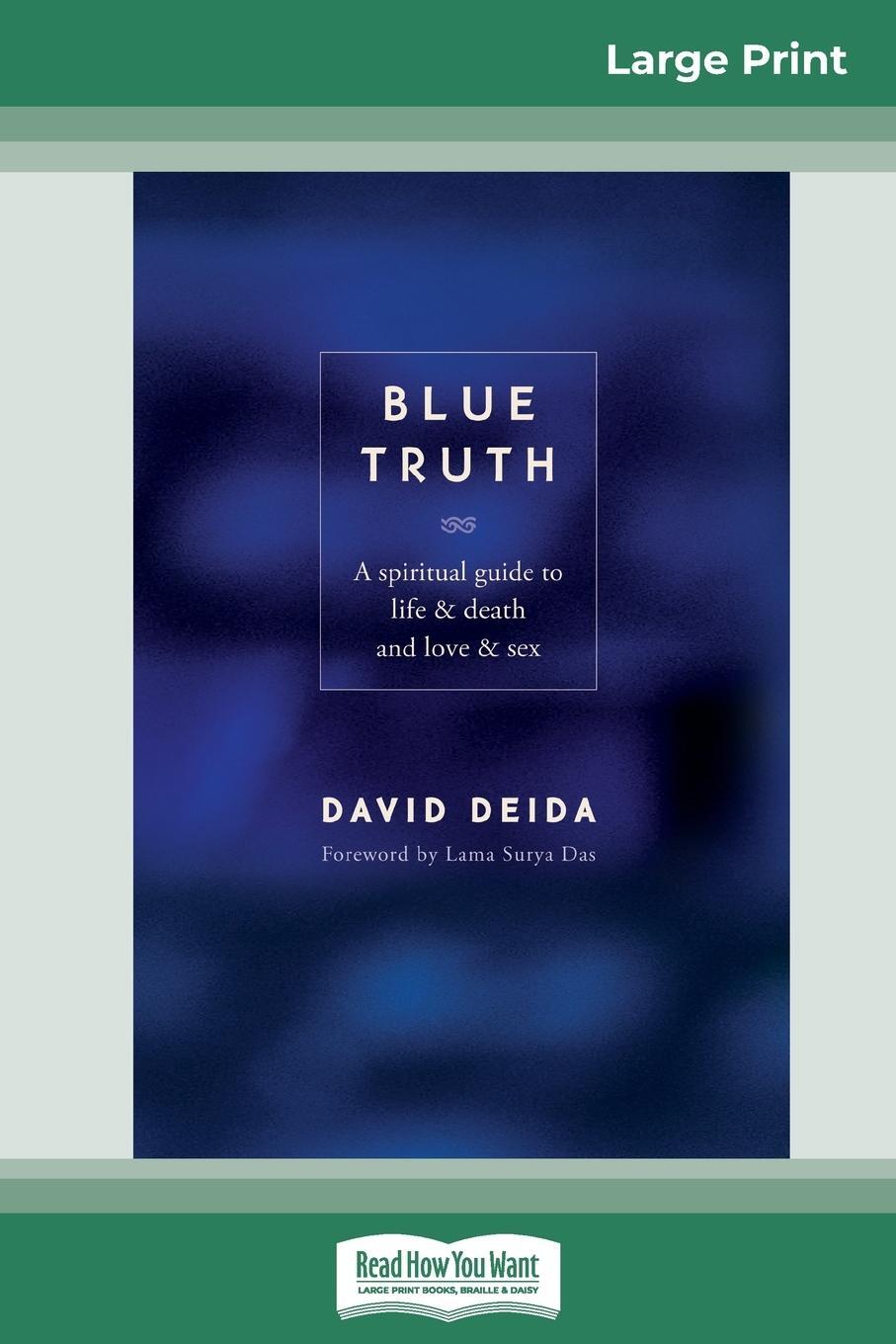 Cover: 9780369321831 | Blue Truth (16pt Large Print Edition) | David Deida | Taschenbuch