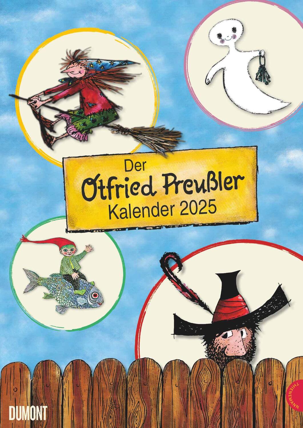 Cover: 4250809654072 | Der Otfried-Preußler-Kalender 2025 - Wandkalender für Kinder - Mit...