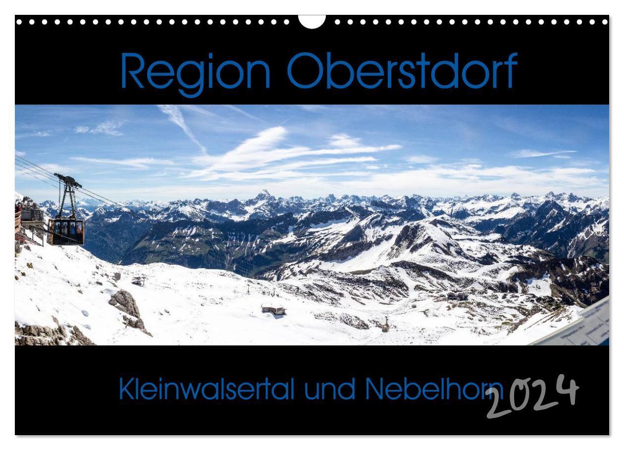 Cover: 9783675473829 | Region Oberstdorf - Kleinwalsertal und Nebelhorn (Wandkalender 2024...