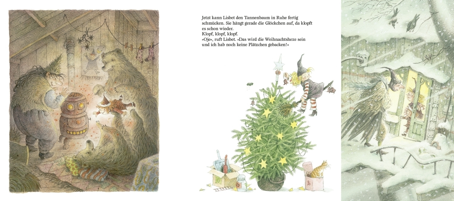 Bild: 9783751203173 | Die kleine Hexe feiert Weihnachten | Lieve Baeten | Taschenbuch | 2022