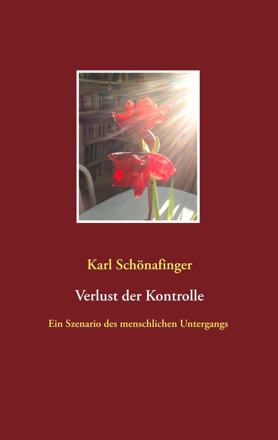 Cover: 9783751918633 | Verlust der Kontrolle | Karl Schönafinger | Taschenbuch