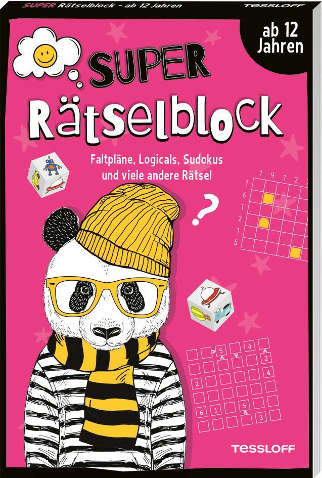 Cover: 9783788645977 | Super Rätselblock ab 12 Jahren. Faltpläne, Logicals, Sudokus und...