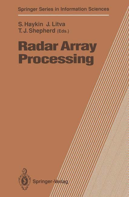 Cover: 9783642773495 | Radar Array Processing | Terence J. Shepherd (u. a.) | Taschenbuch