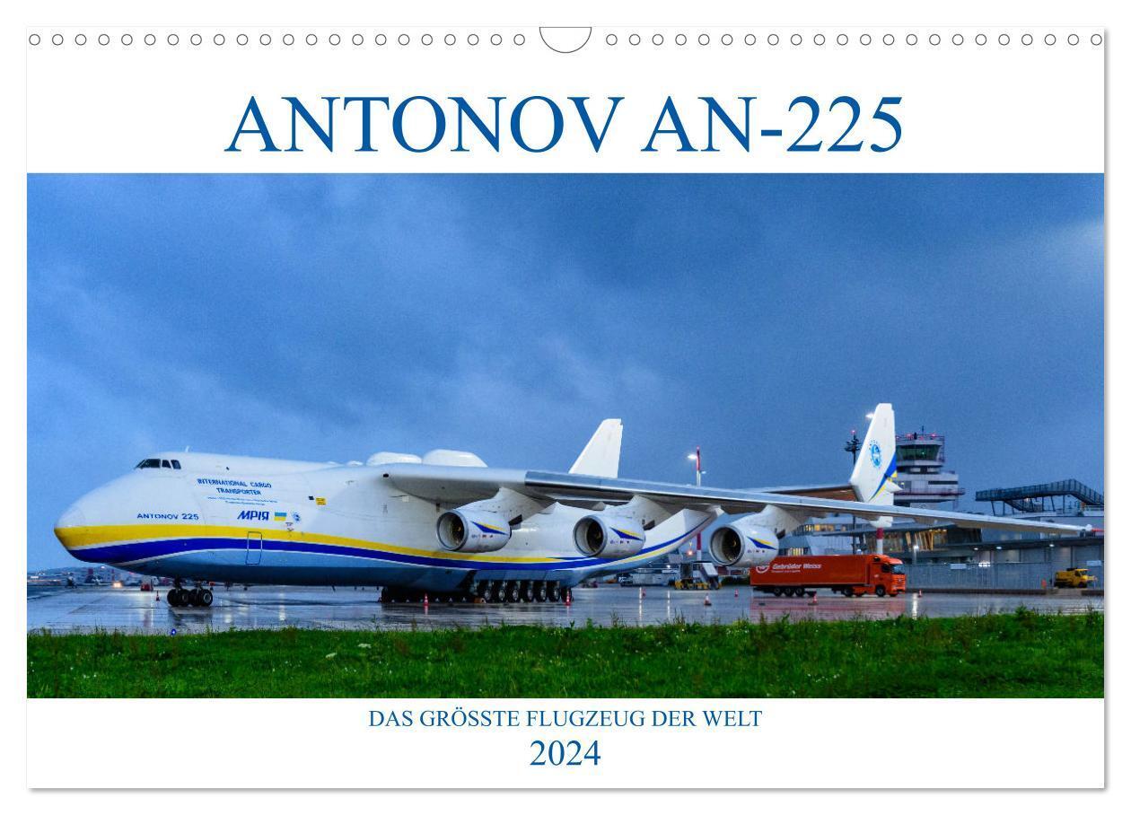 Cover: 9783675544000 | ANTONOV AN-225 "MRIJA" (Wandkalender 2024 DIN A3 quer), CALVENDO...