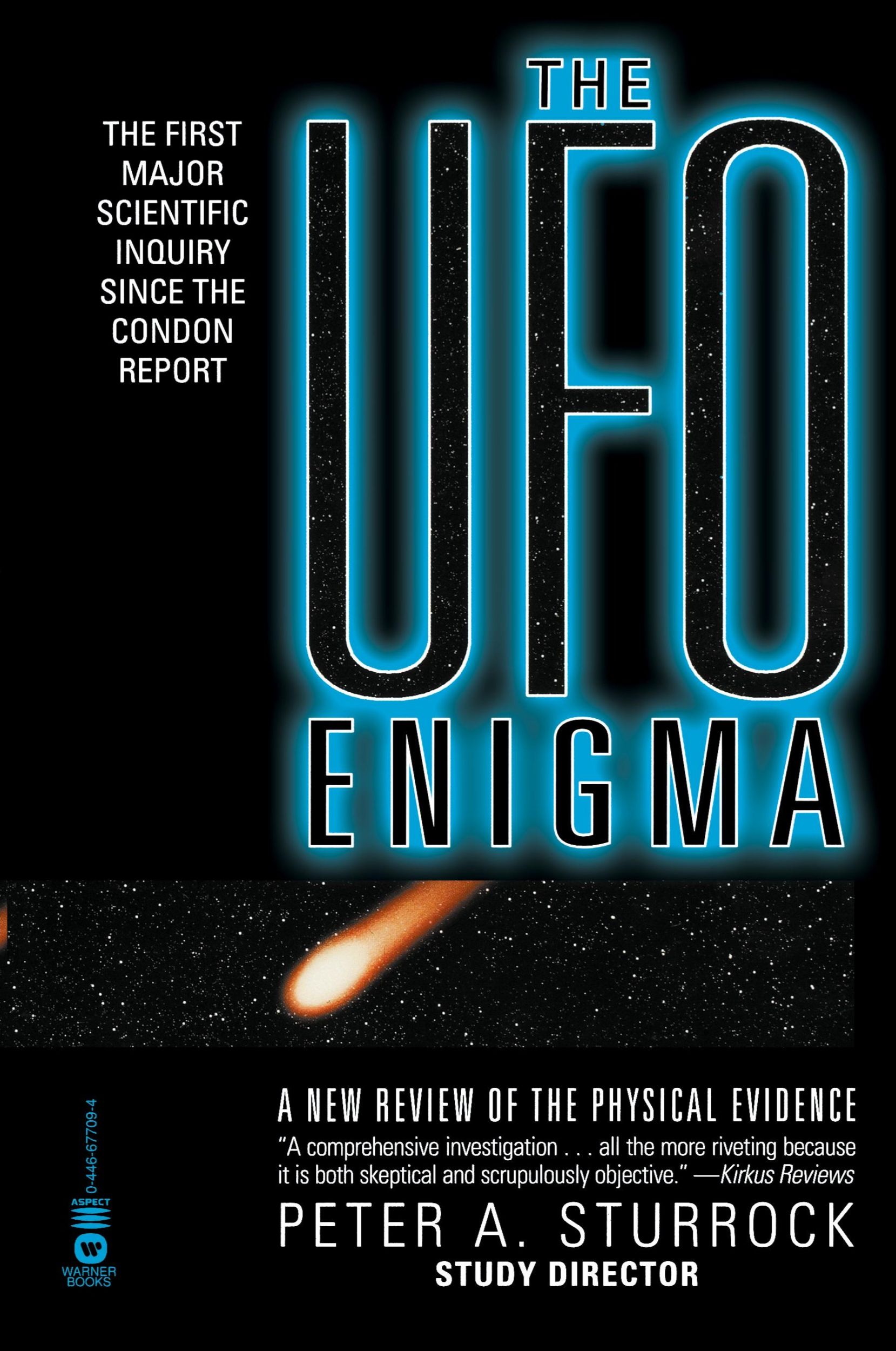 Cover: 9780446677097 | The UFO Enigma | A New Review of the Physical Evidence | Sturrock