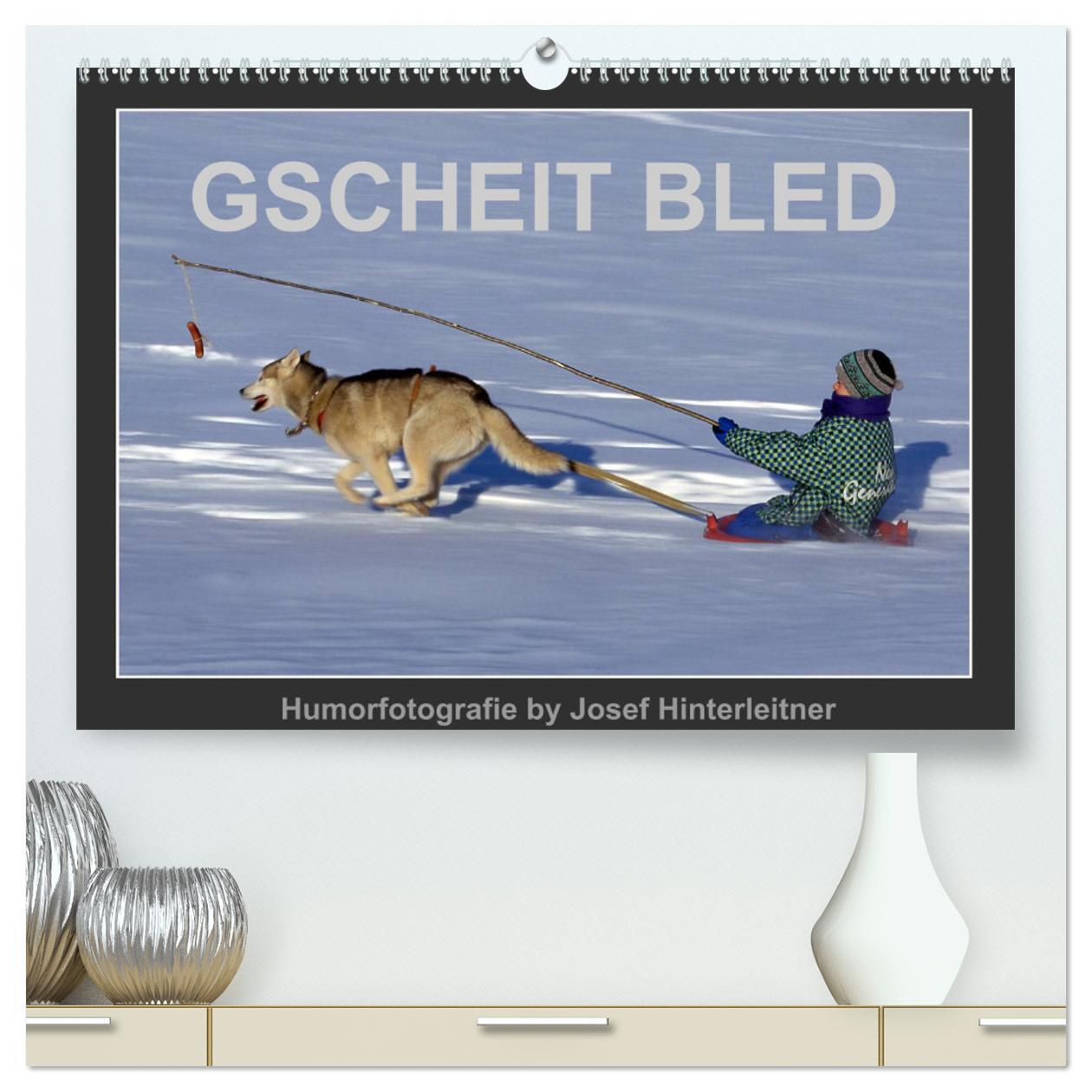 Cover: 9783383394430 | GSCHEIT BLED - Humorfotografie (hochwertiger Premium Wandkalender...