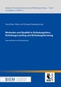 Cover: 9783844100938 | Methoden und Qualität in Gründungslehre, Gründungscoaching und...