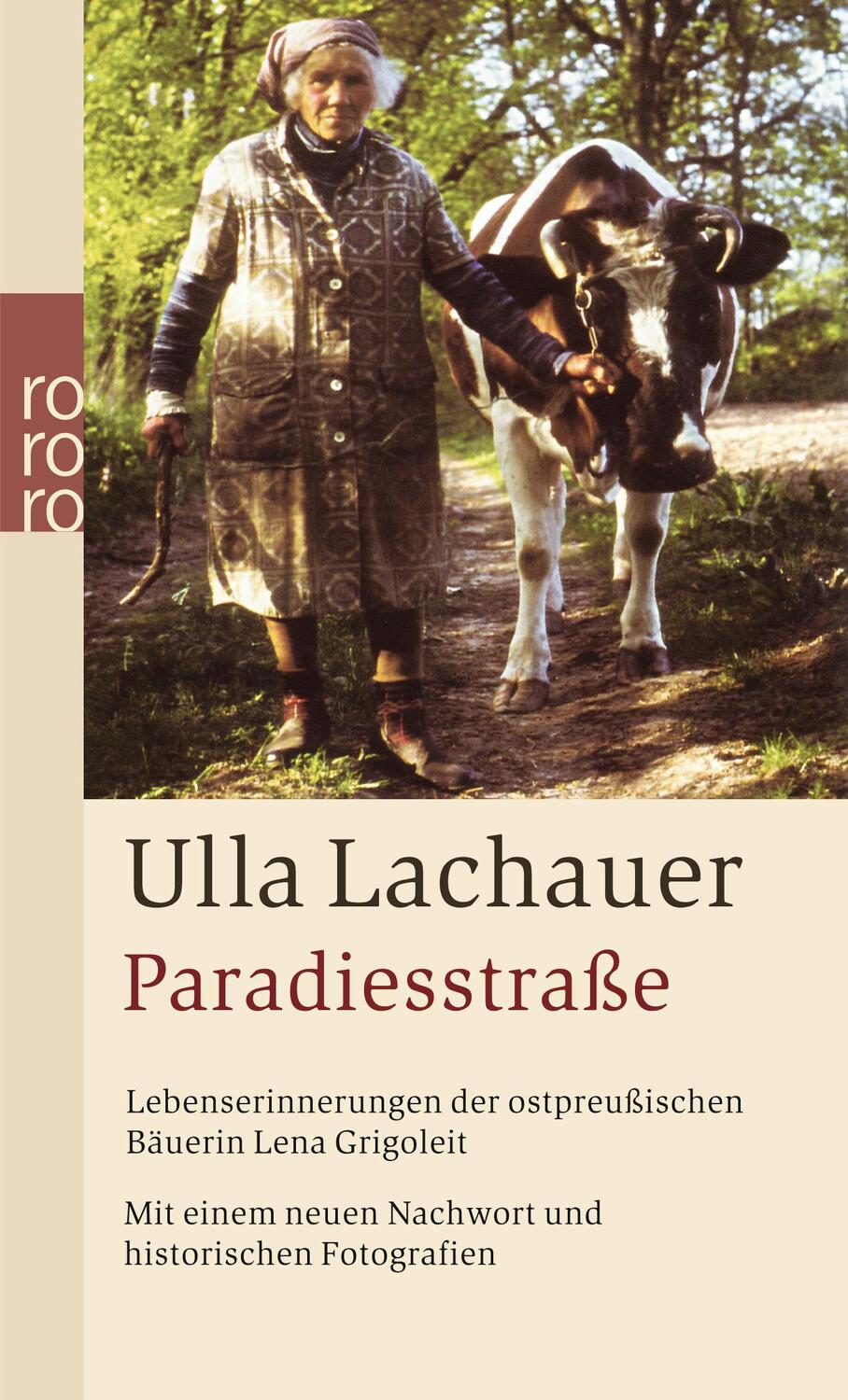 Cover: 9783499245800 | Paradiesstraße | Ulla Lachauer | Taschenbuch | Deutsch | 2007