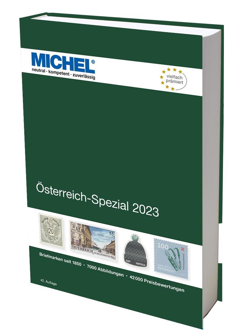 Cover: 9783954024339 | Österreich-Spezial 2023 | Michel-Redaktion | Buch | 800 S. | Deutsch