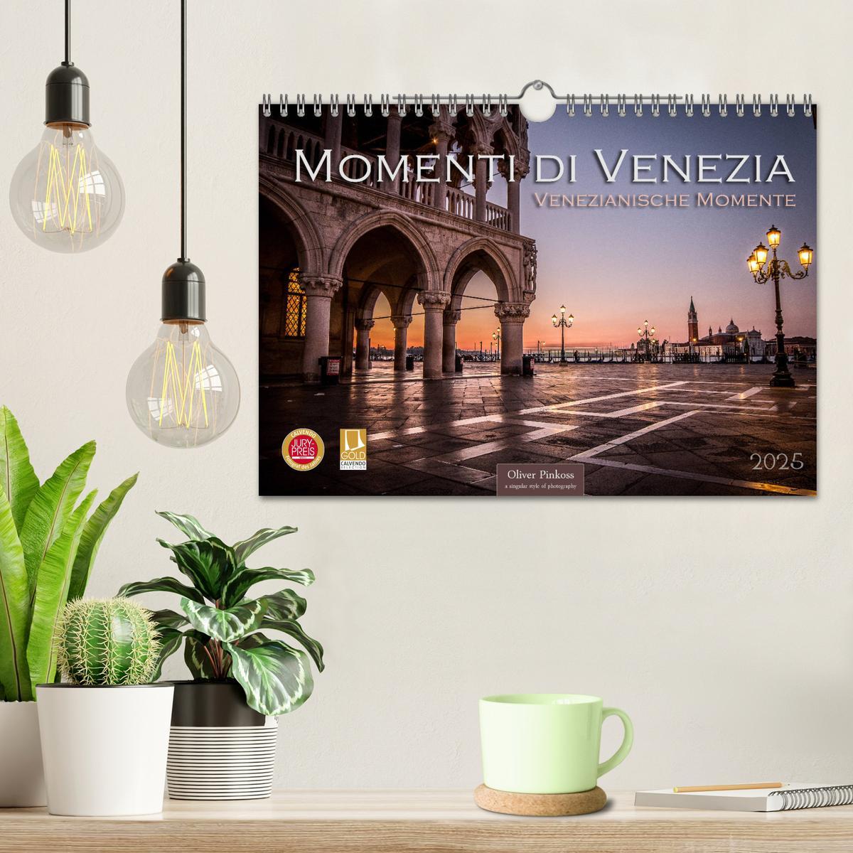 Bild: 9783435404216 | Momenti di Venezia - Venezianische Momente (Wandkalender 2025 DIN...