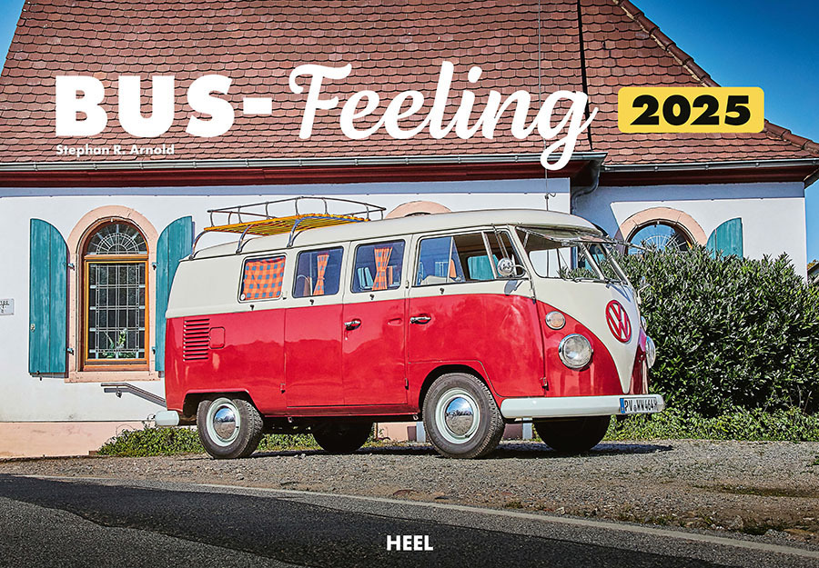 Cover: 9783966648394 | Kalender Bus-Feeling 2025 Wandkalender | Stephan R. Arnold | Kalender