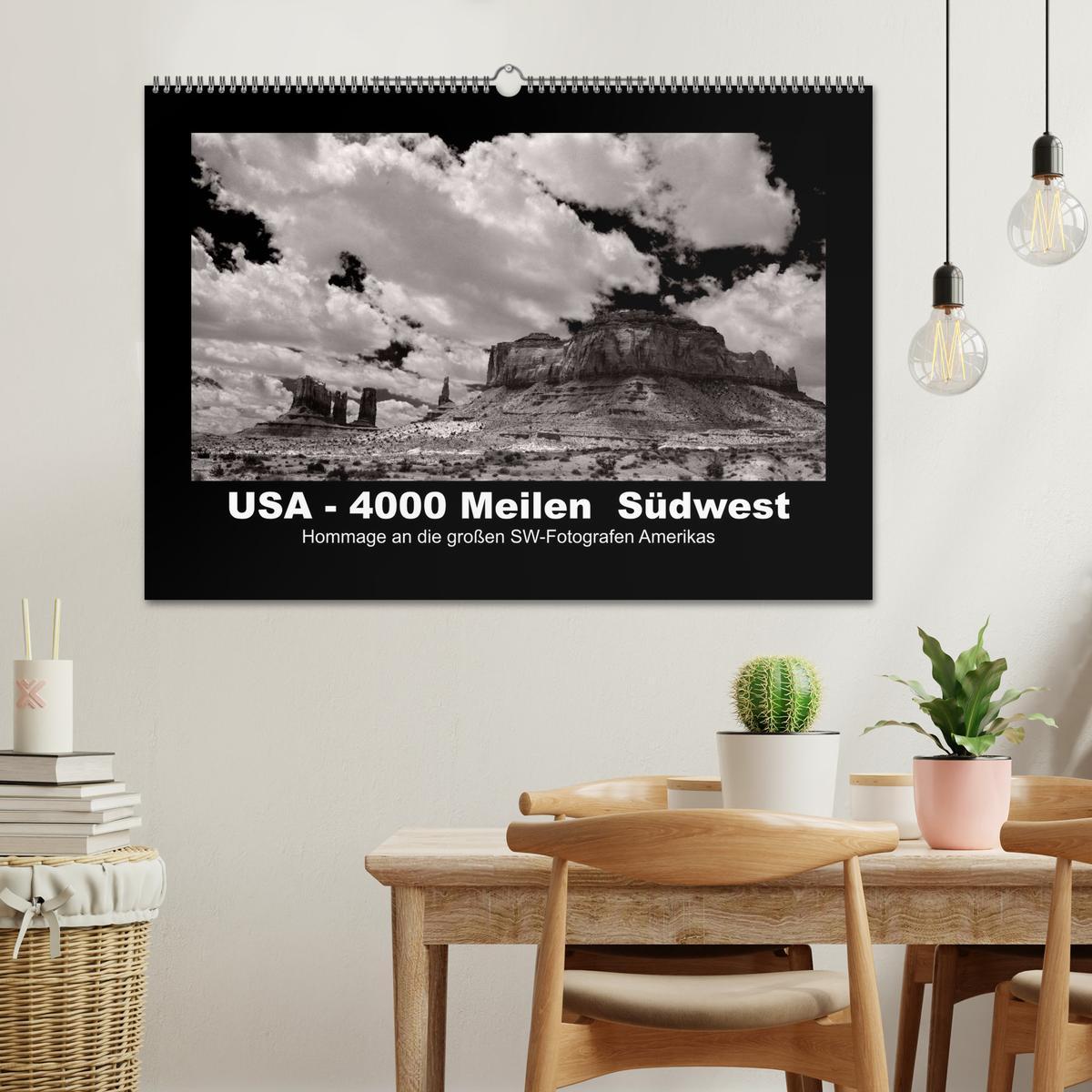 Bild: 9783435575374 | USA - 4000 Meilen Südwest Hommage an die großen SW-Fotografen...