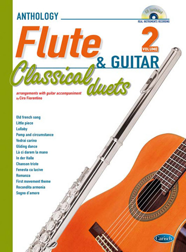 Cover: 9788850726059 | Classical Duets for Flute and Guitar Vol.2 | Ciro Fiorentino
