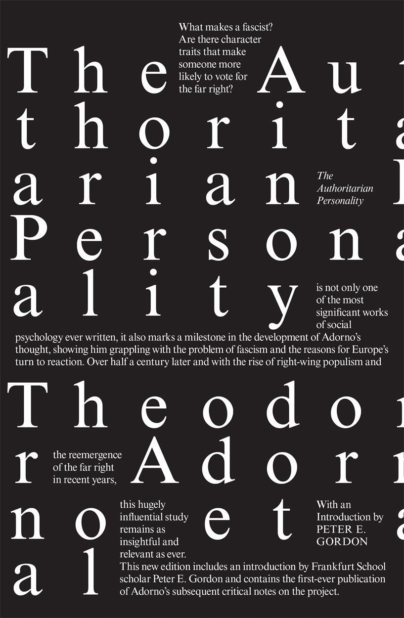 Cover: 9781788731645 | The Authoritarian Personality | Theodor Adorno | Taschenbuch | 2019