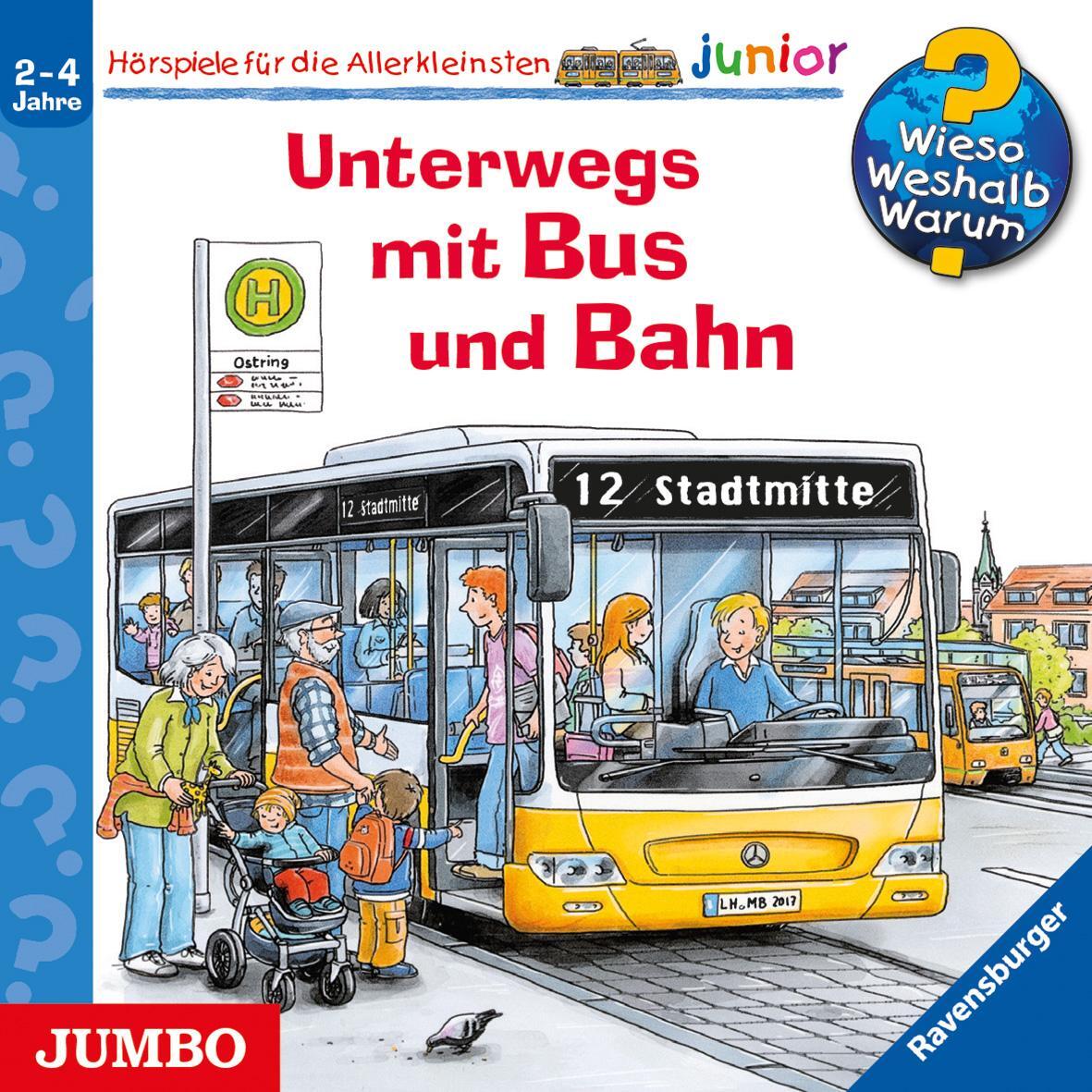 Cover: 9783833737626 | Wieso? Weshalb? Warum? junior. Unterwegs mit Bus und Bahn | Erne | CD